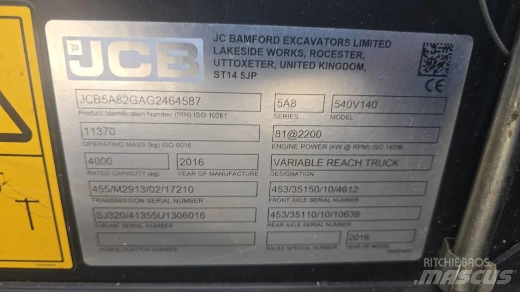 JCB 540-140 Teleskoplastere