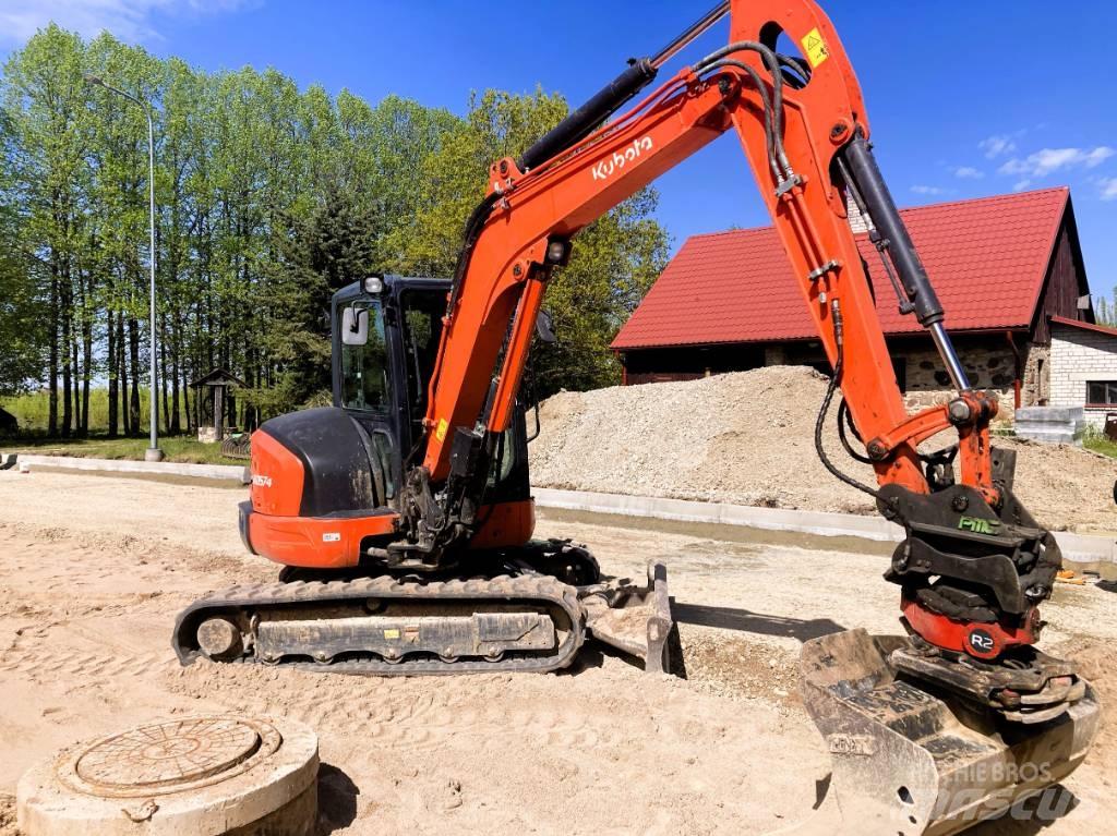 Kubota KX 057-4 Minigravere <7t