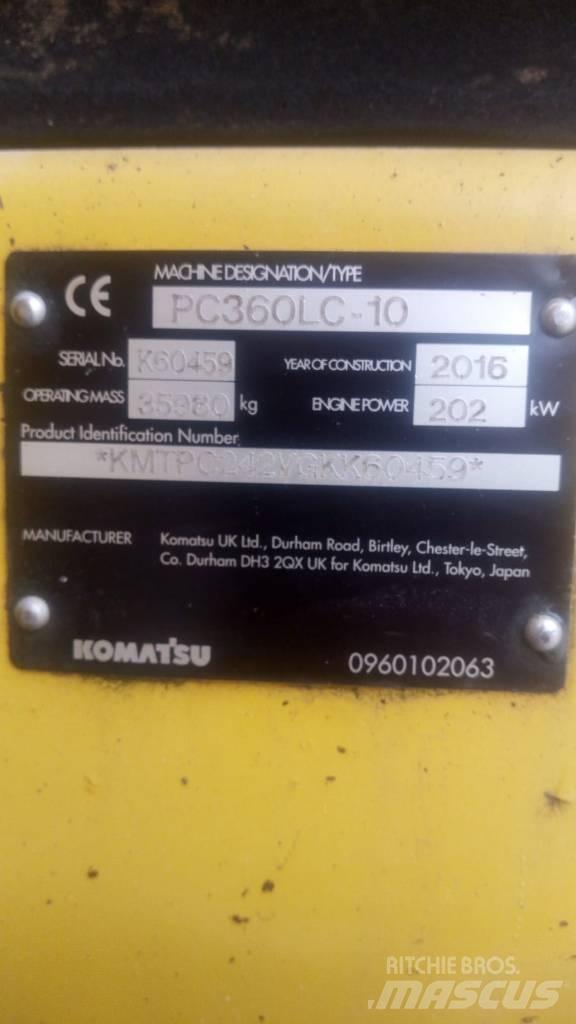 Komatsu PC 360 LC-10 Beltegraver