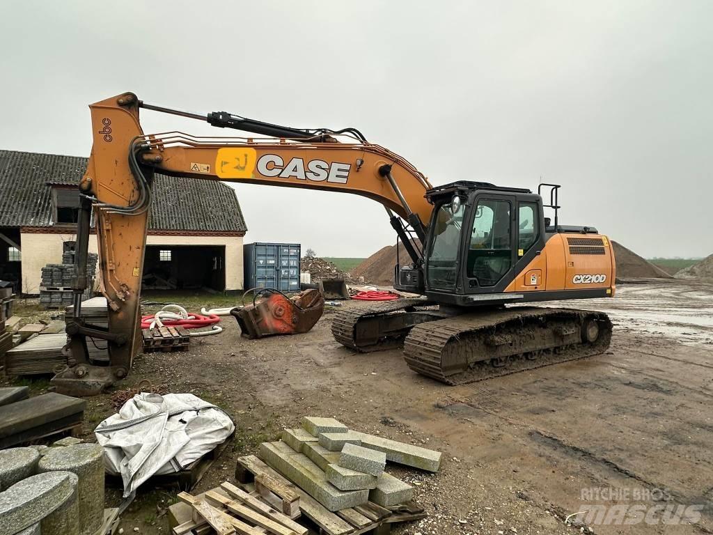 CASE CX 210 D Beltegraver