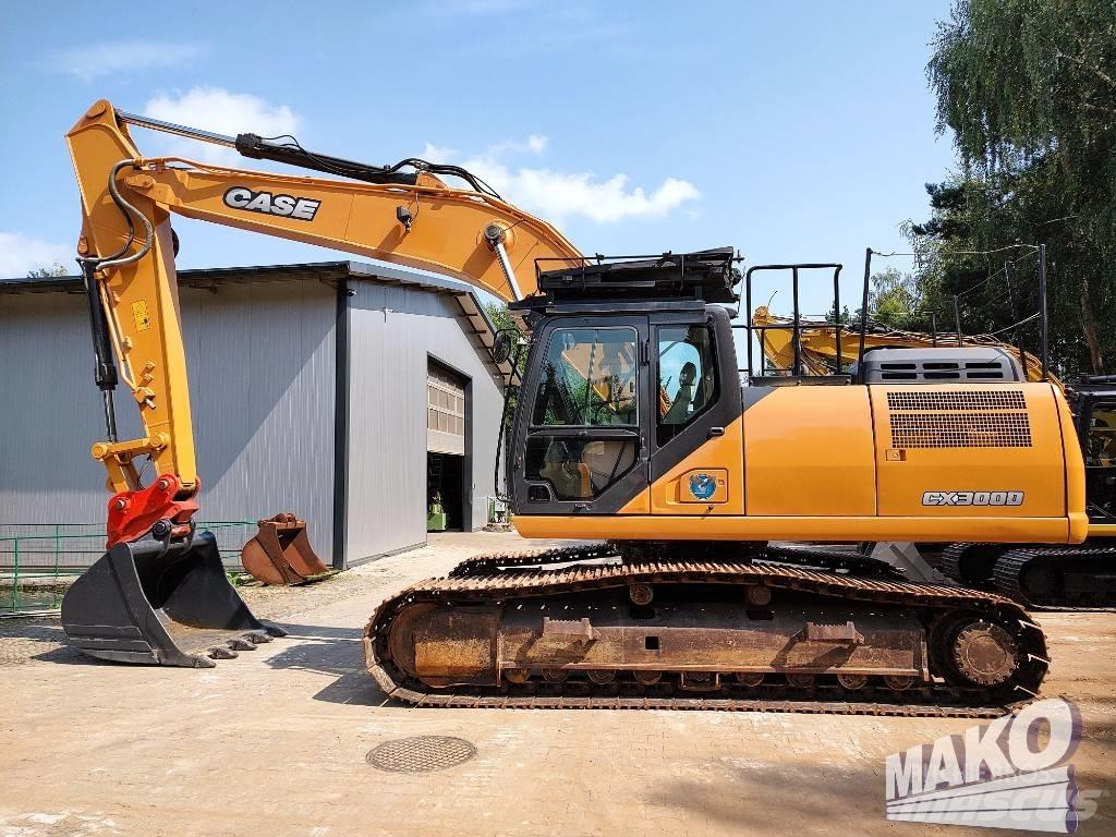 CASE CX 300 D Beltegraver