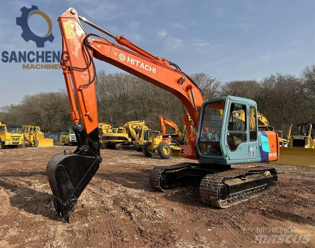 Hitachi EX 120 Beltegraver