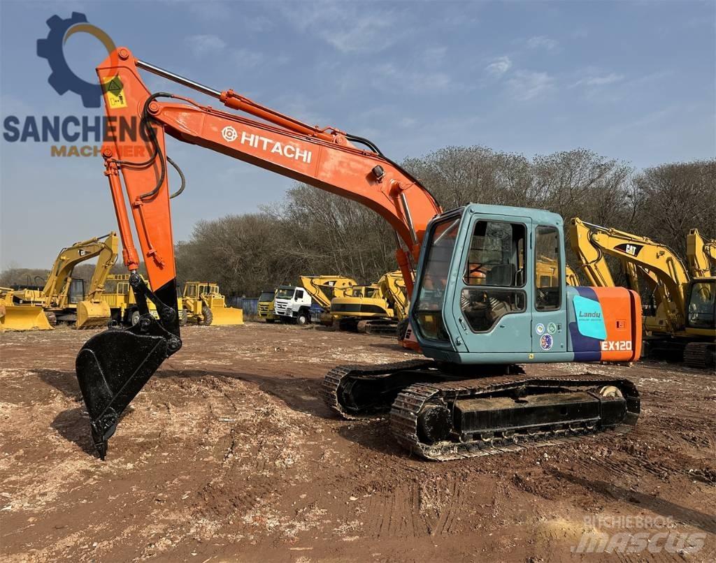 Hitachi EX 120 Beltegraver