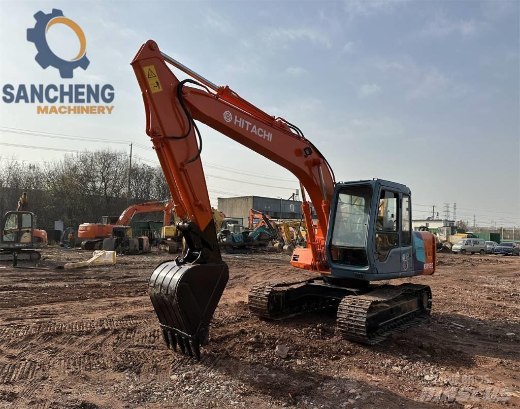 Hitachi EX 120 Beltegraver