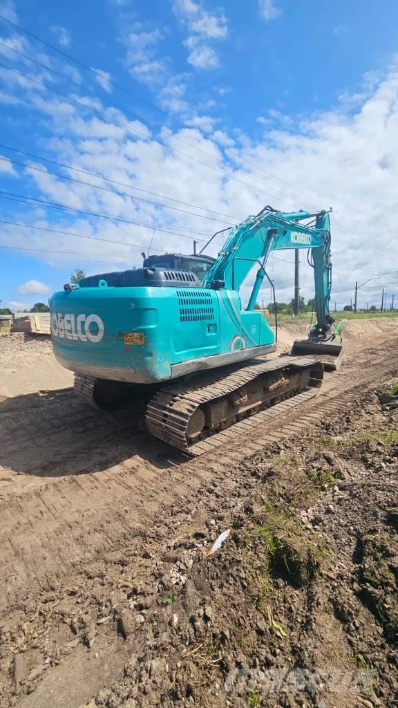 Kobelco SK 210 LC Beltegraver