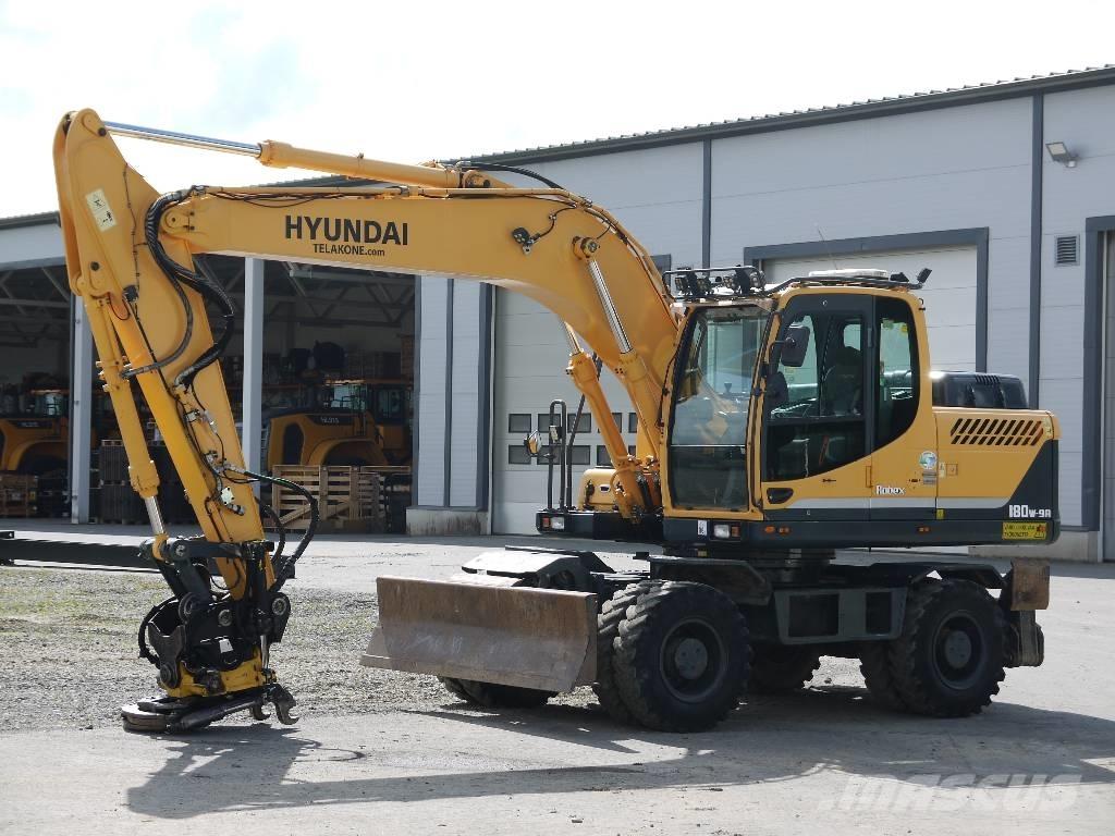 Hyundai R 180 W-9A Hjulgravere