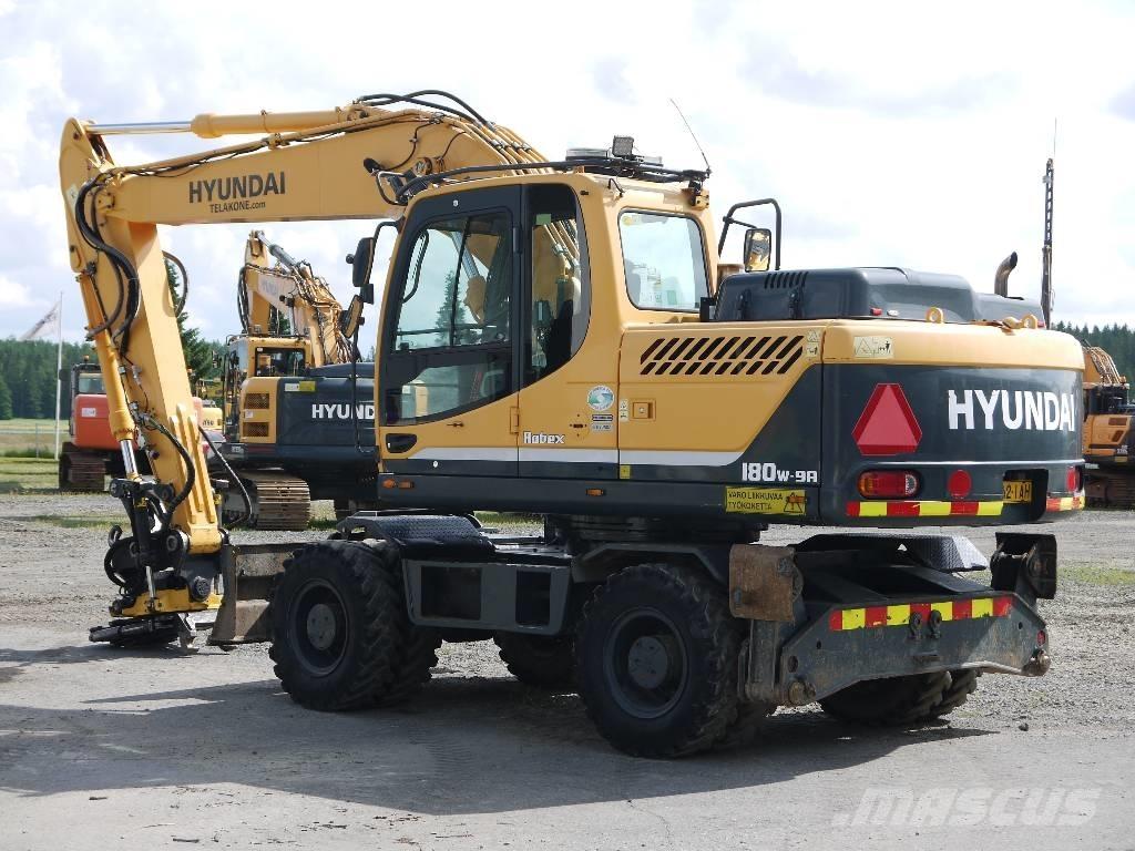 Hyundai R 180 W-9A Hjulgravere