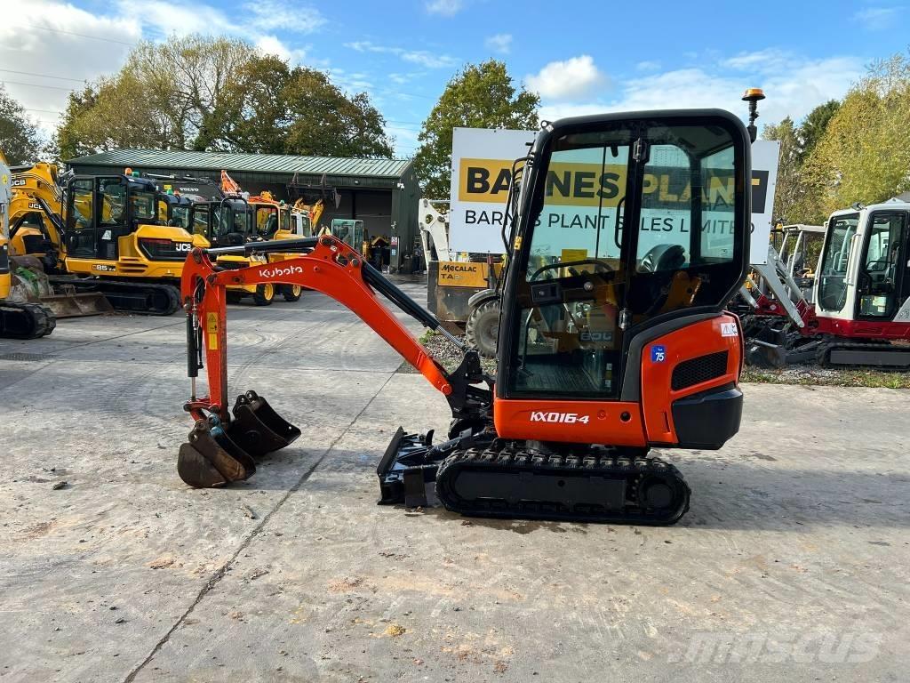 Kubota KX 016-4 Minigravere <7t