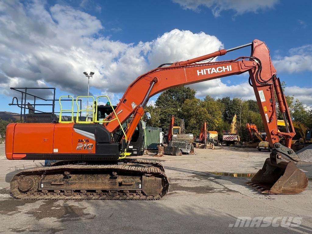 Hitachi ZX 210 LC-7 Beltegraver