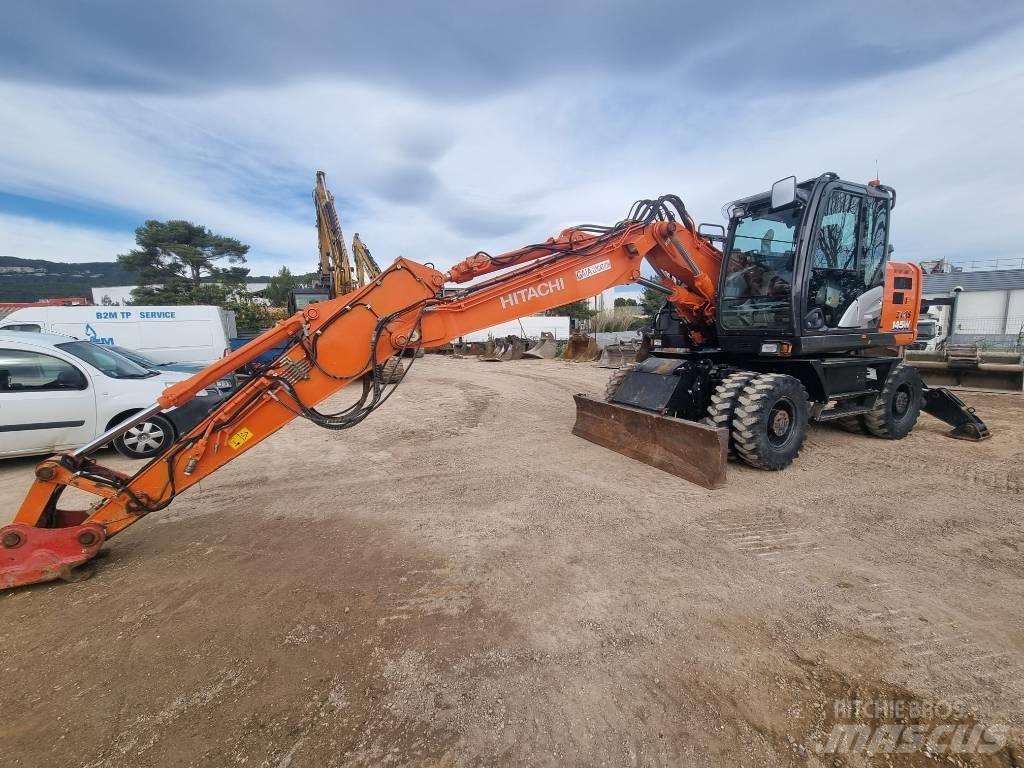 Hitachi ZX145W Hjulgravere