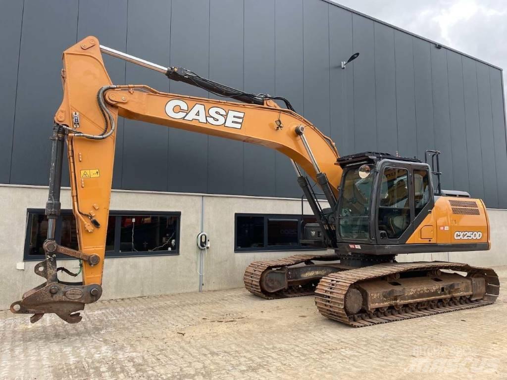CASE CX 250 D Beltegraver