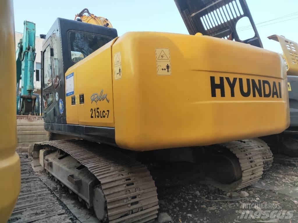 Hyundai R215-7 Beltegraver