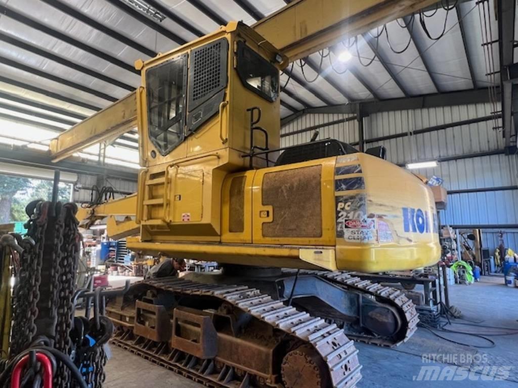 Komatsu PC210LL-10 Knuckleboom lastere