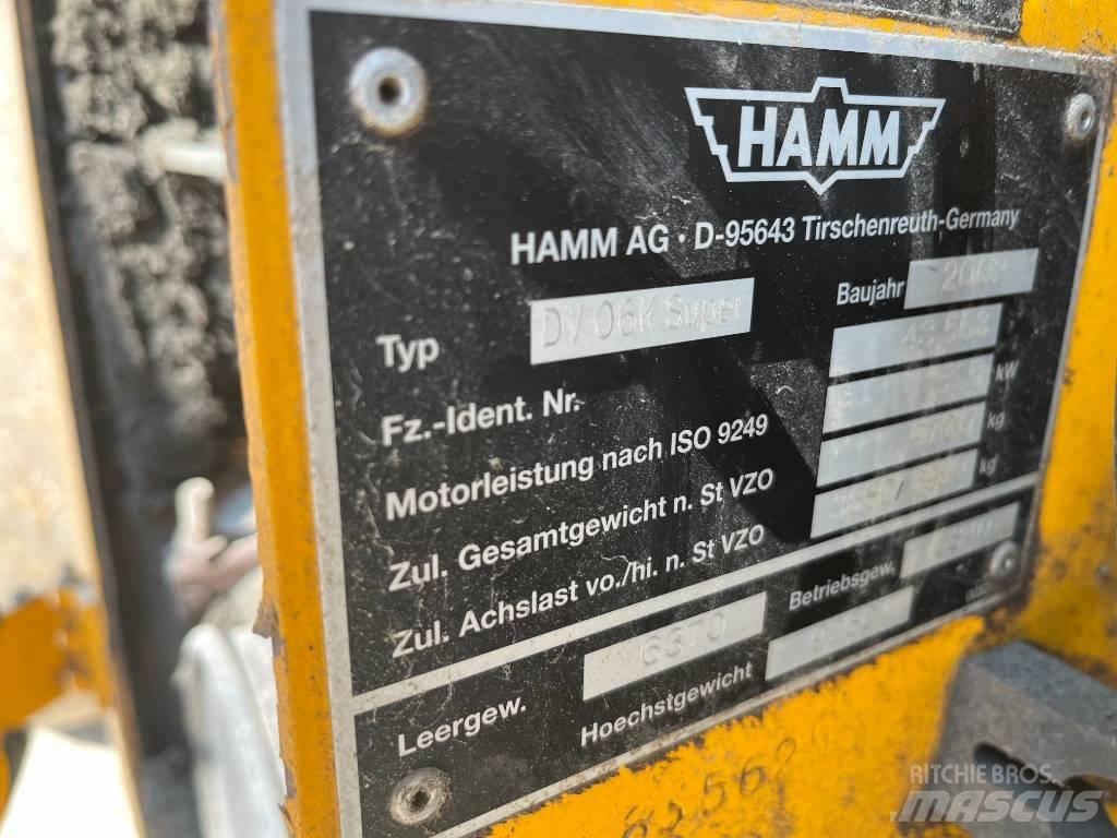 Hamm DV06K Super Kombivalser