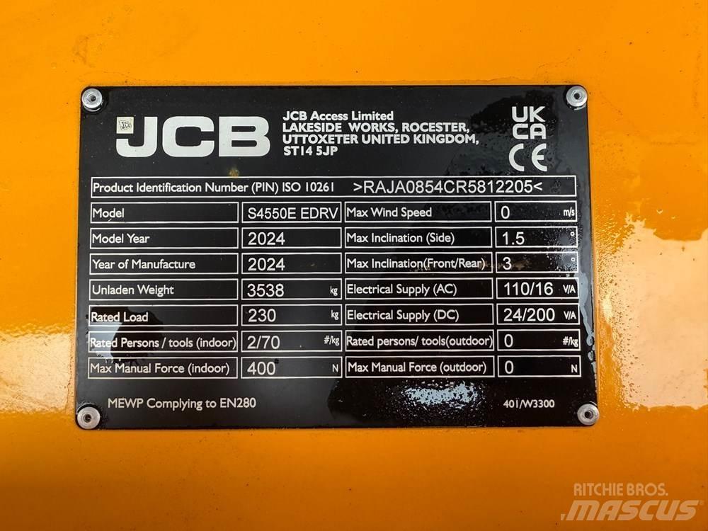 JCB S4550E Sakselifter