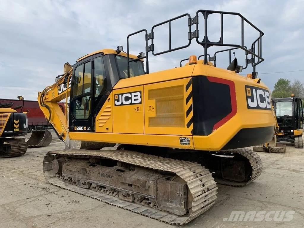 JCB JS220X Beltegraver