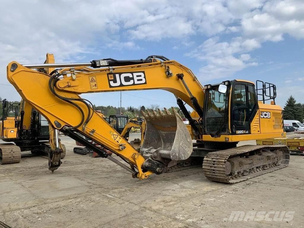 JCB JS220X Beltegraver