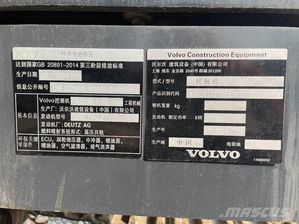 Volvo EC 210 Beltegraver