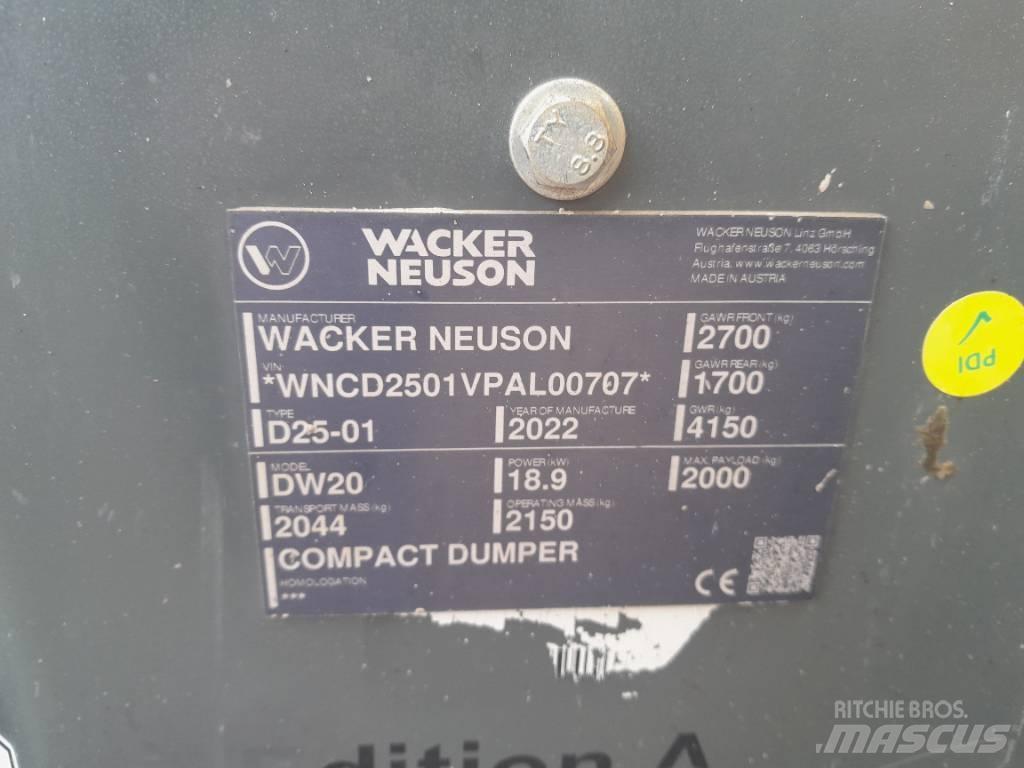 Wacker Neuson DW 20 Mini dumpere