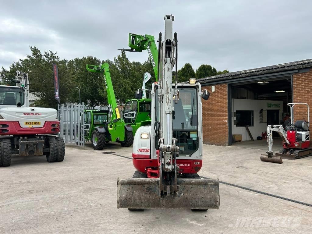 Takeuchi TB 230 Minigravere <7t