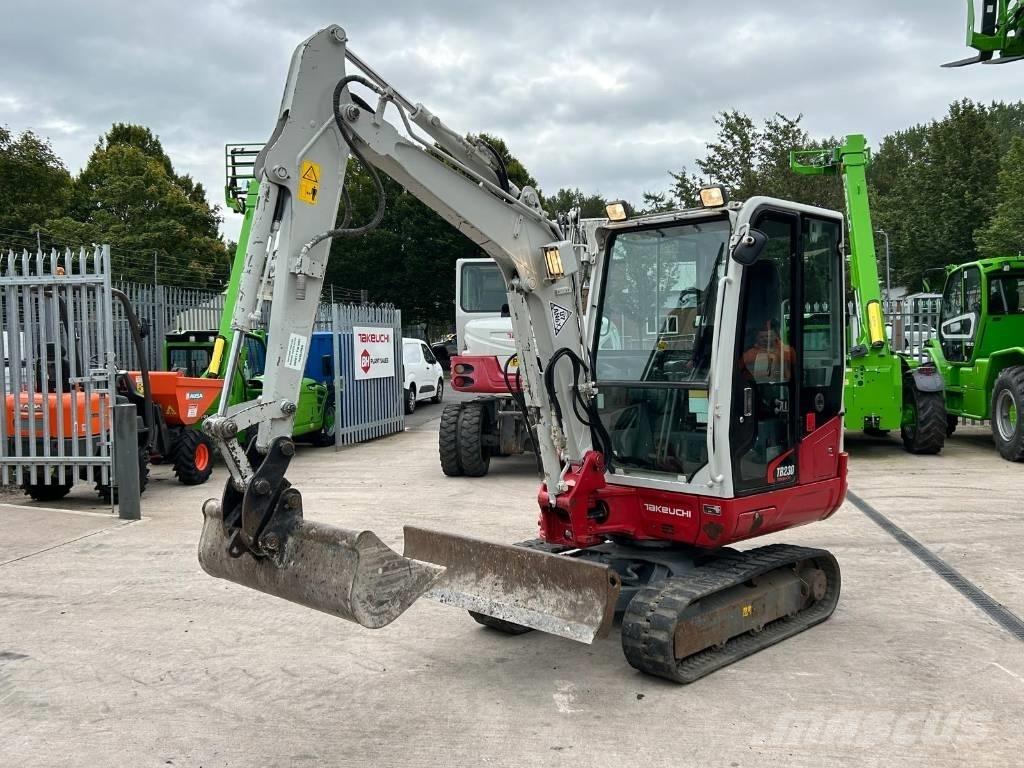 Takeuchi TB 230 Minigravere <7t