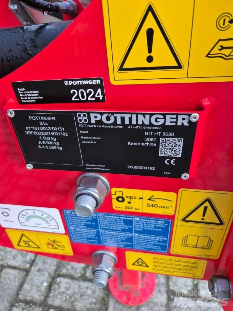 Pöttinger HIT 8680 Raker og høyvendere