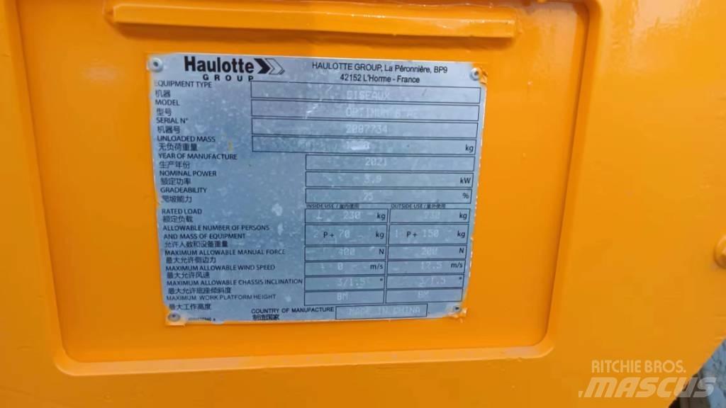 Haulotte OPTIMUM 8 Sakselifter
