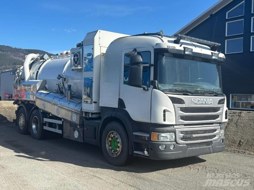Scania P 400 Slamsugere