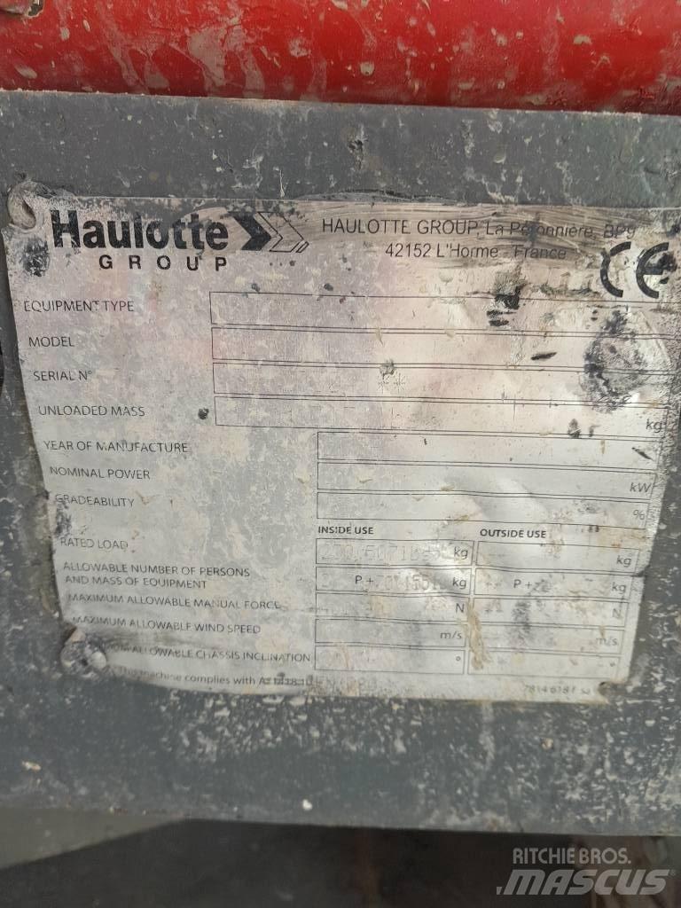 Haulotte Optimum  8 Sakselifter