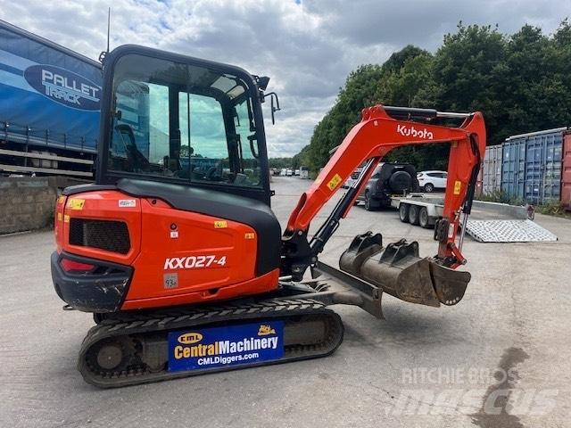 Kubota KX 027 Minigravere <7t