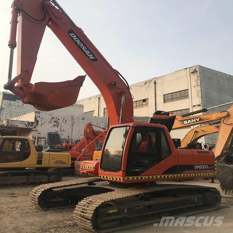 Doosan dh220lc-7 Beltegraver