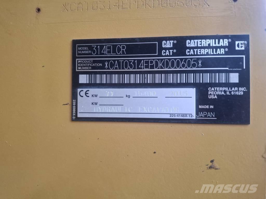CAT 314 E LCR Beltegraver