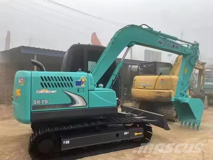 Kobelco SK 75 Beltegraver