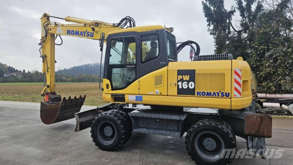 Komatsu PW 160-7K Hjulgravere