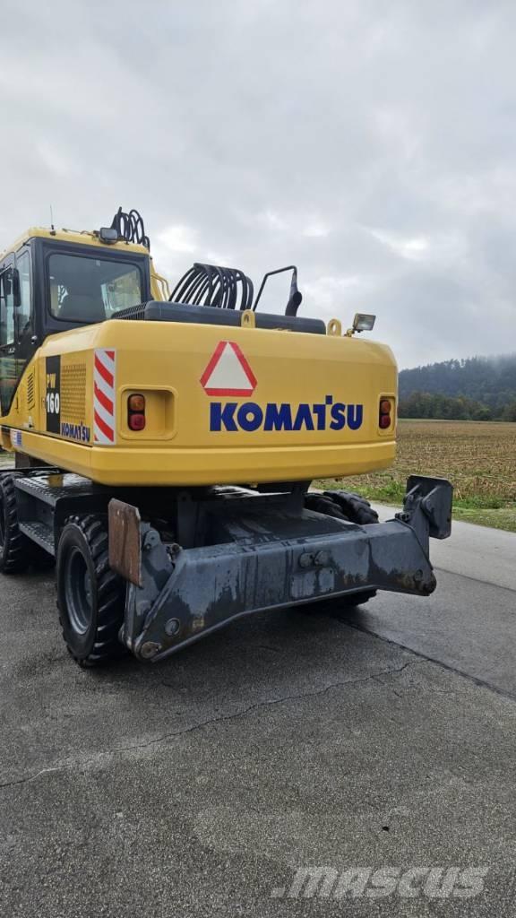 Komatsu PW 160-7K Hjulgravere