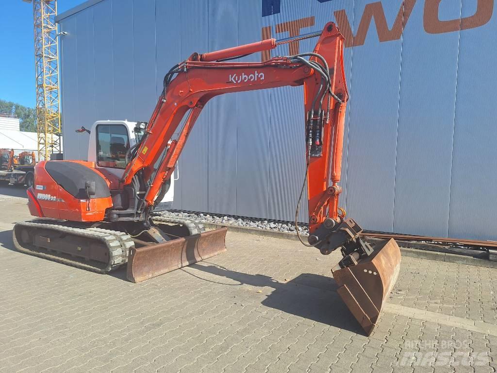 Kubota KX 080-3 Minigravere <7t