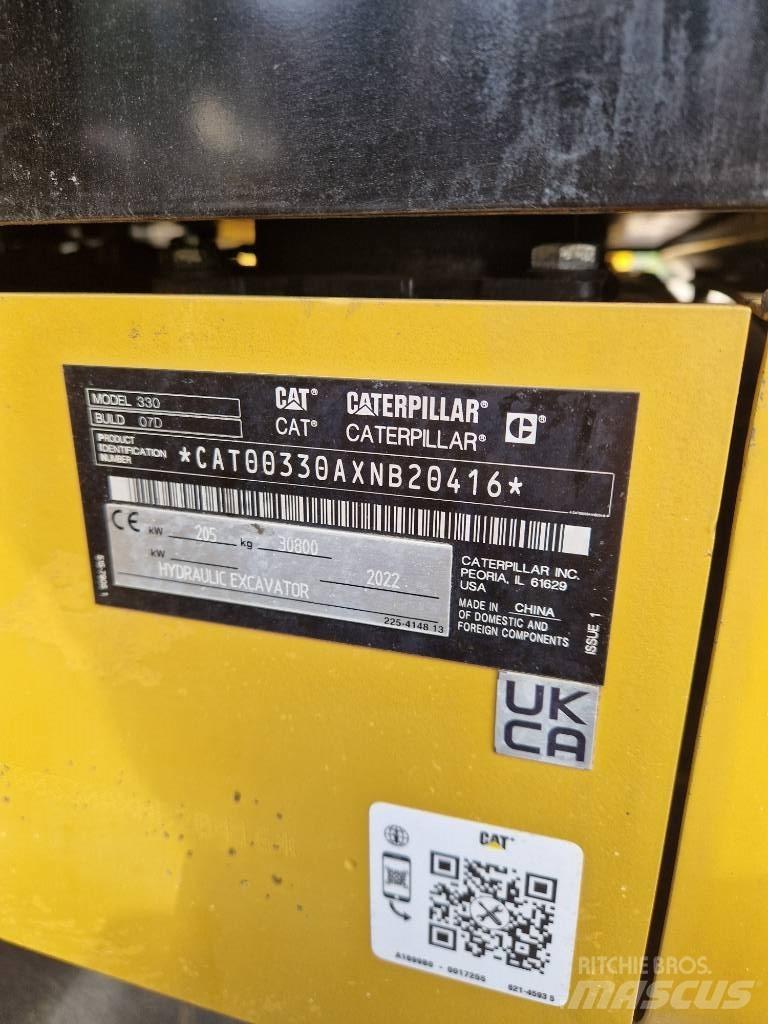 CAT 330 SLR Beltegraver