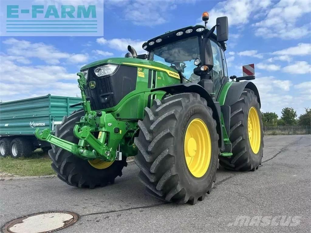 John Deere 6r 250 Traktorer