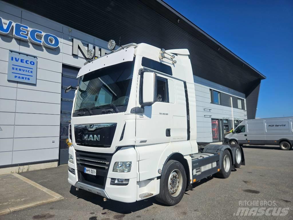 MAN TGX 580 6x2 Trekkvogner