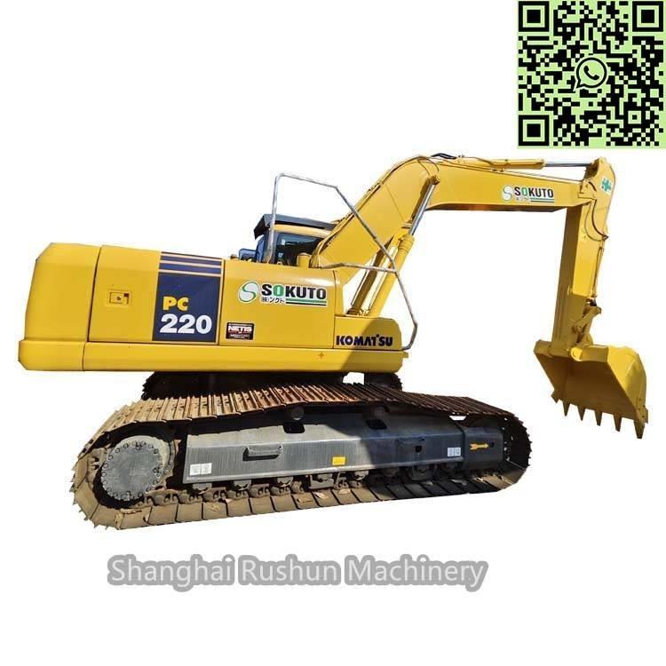 Komatsu PC220-7 Beltegraver