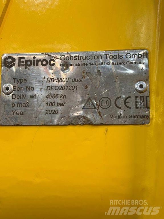 Epiroc HB5800 Hydrauliske hammere