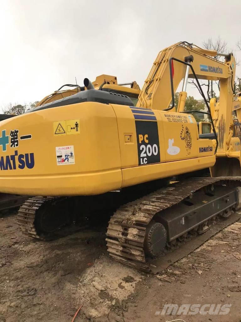 Komatsu pc200-7 Beltegraver