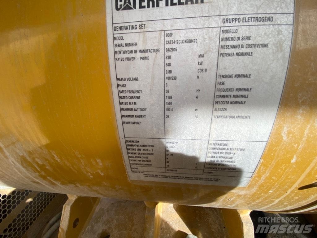 CAT 3412 Diesel Generatorer