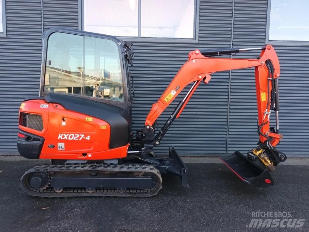 Kubota KX 027-4 Minigravere <7t