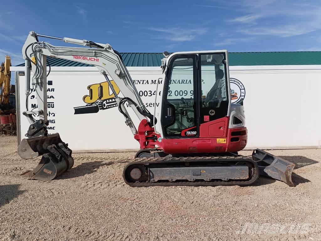 Takeuchi TB 260 Minigravere <7t