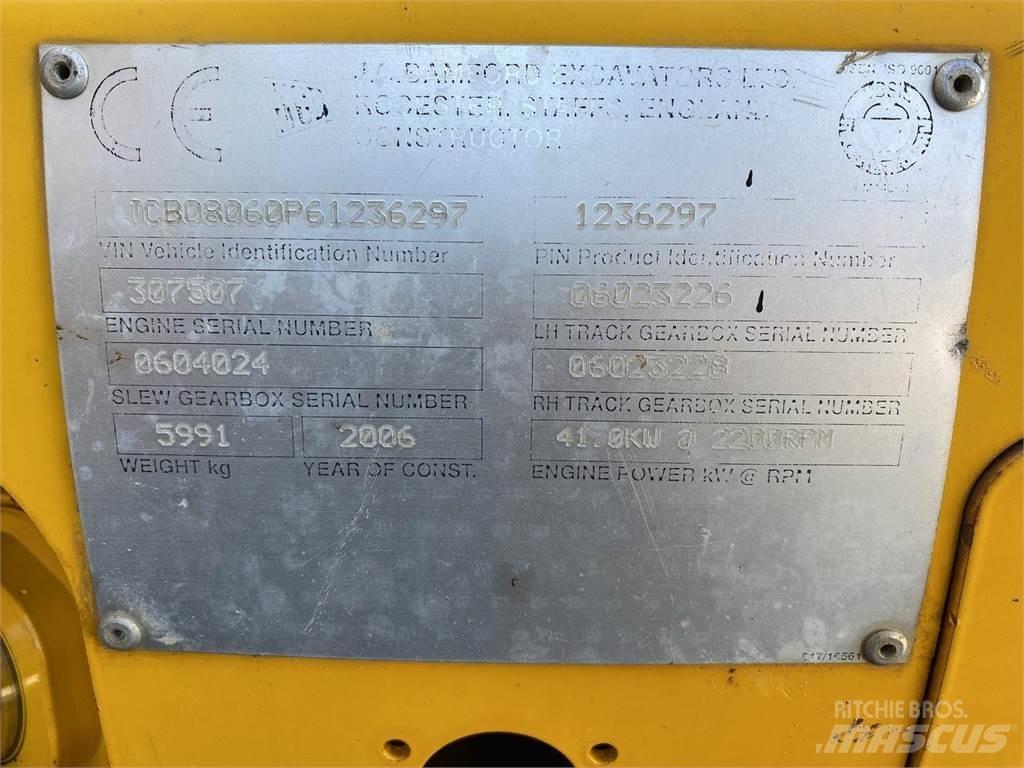 JCB 8060 Hjulgravere