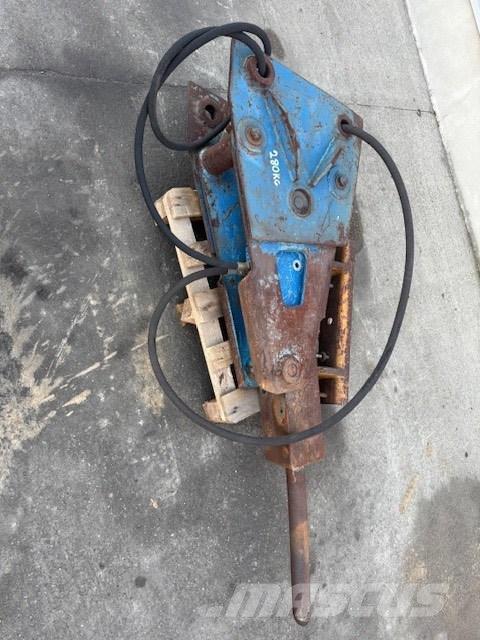 Krupp 280 KG Hydrauliske hammere