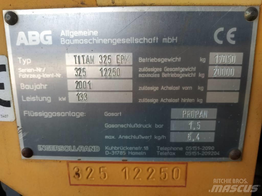 ABG Titan 325 EPM Asfaltutleggere