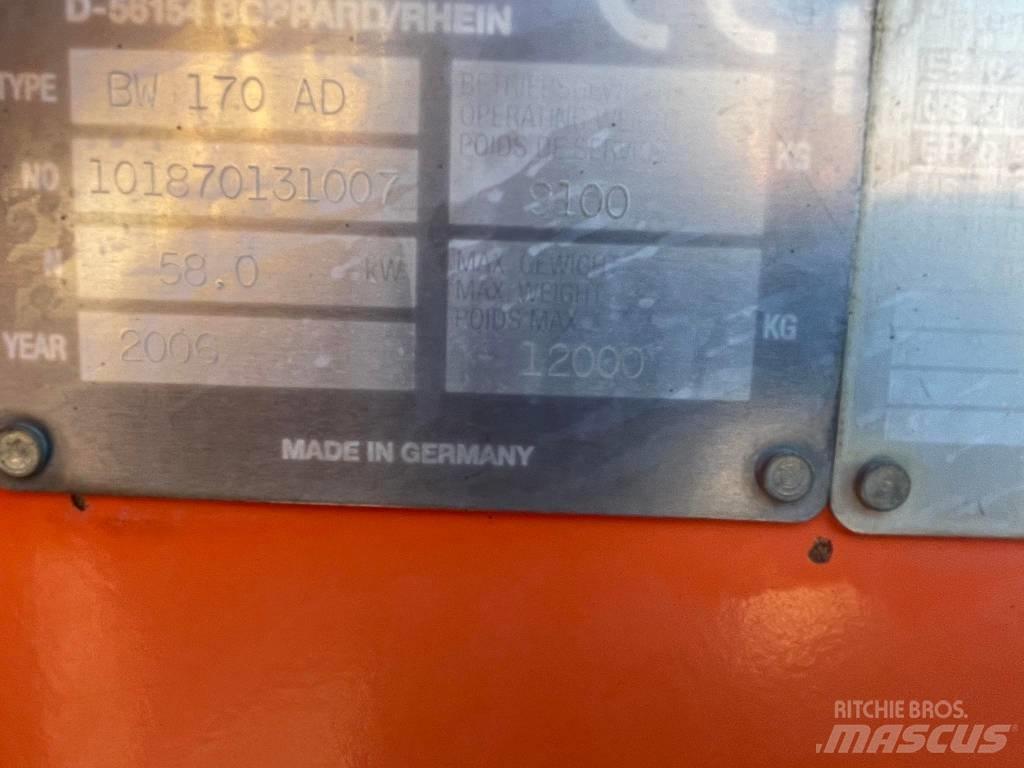Bomag BW 170 AD Tandem Valser