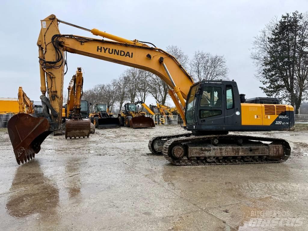 Hyundai R320LC-7A Beltegraver